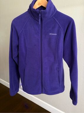 Columbia Women’s Purple Fleece Jacket, Sz - M